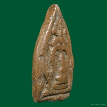 พระซุ้มเสมาทิศ เนื้อดิน กรุวัดอรัญญิก