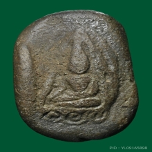 💚 พระกรุวัดจุฬามณี เนื้อดิน พิมพ์ฤาษีซุ้มเปลวเพลิงหลังนาง