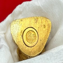 พระทองคำ.หลวงพ่อฉุยวัดคงคารามปี2536