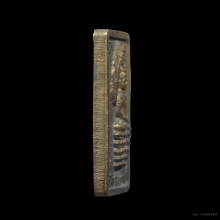 จตุคาม เหรียญดวงดีเนื้อทองแดงกะไหล่ทองบล็อกทองคำ