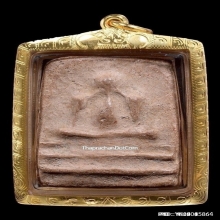 พระปิดตากรุวัดโพธิ์บางปะอิน จ.อยุธยา พิมพ์ทรงเม่น ปี2450