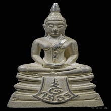 หลวงพ่อโสธร กรมตำรวจ มีกล่อง เนื้อเงินขัดเงา