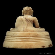 พระสีวลีเนื้องาแกะ หลวงพ่อแฉ่ง ฝังตะกรุด 2 ดอก อุดชันโรง