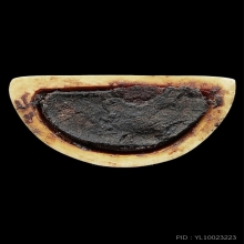 พระสีวลีเนื้องาแกะ หลวงพ่อแฉ่ง ฝังตะกรุด 2 ดอก อุดชันโรง