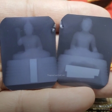 พระสีวลีเนื้องาแกะ หลวงพ่อแฉ่ง ฝังตะกรุด 2 ดอก อุดชันโรง