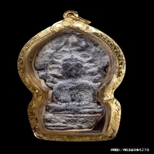 พระปรกโพธิ์เชียงแสน เนื้อตะกั่วสนิมแดง จ.เชียงราย