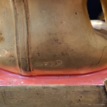 พระพุทธรูป หลวงพ่อเพชร วัดโรงช้าง  ปี 2516