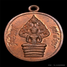 เหรียญนาคปรกไตรมาส หลวงปู่ทิม วัดละหารไร่ ปี 2518