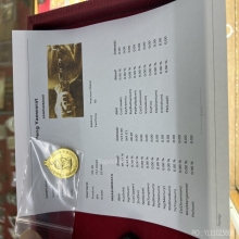 เหรียญสมเด็จพระนเรศวร หนึ่งในสยาม ทองแดงบุทองคำ