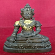 พระบูชาพระชมพูปฏิราช ศิลปะพระเชียงแสนทรงเครื่อง ขนาด 5 นิ้ว