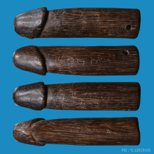 >>>..,ปลัดขิกหลวงพ่อเหลือ วัดสาวชะโงก ศิลป์หัวกระจ่า สวยเดิม