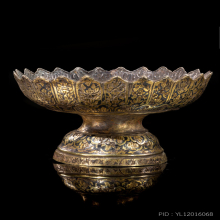 พานถมทองจำลอง