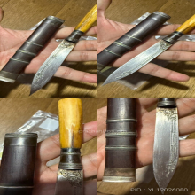 มีดหมอหลวงพ่อกัน วัดเขาแก้ว ไซส์กระเทย7.5นิ้ว’’ ตัวจริง