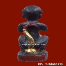 สี่หูห้าตาครูบาบุญยัง เนื้อไม้งิ้วดำ ปี2566 ก้นทองคำ