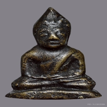 พระชัยวัฒน์พระครูสอน มักกะสัน พิมพ์สองหน้า