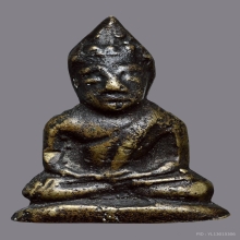 พระชัยวัฒน์พระครูสอน มักกะสัน พิมพ์สองหน้า