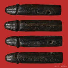 >>>..,ปลัดขิกหลวงพ่อคง วัดวังสรรพรส ไม้งิ้วดำ ยุคต้น