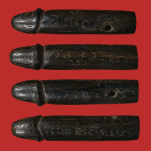 >>>..,ปลัดขิกหลวงพ่อคง วัดวังสรรพรส ไม้งิ้วดำ ยุคต้น