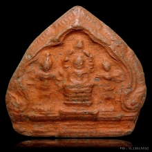 พระนารายณ์ทรงปืน พิมพ์เล็ก เนื้อดิน