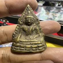 พระพุทธชินราชอินโดจีน สังฆาฏิสั้น มีโค๊ต วัดสุทัศน์ ปี2485