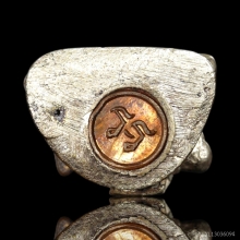 รูปหล่อฉีดเนื้อเงิน 2518 หลวงพ่อสงฆ์ จนฺทสโร