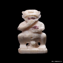 สี่หูห้าตาครูบาบุญยัง วัดห้วยน้ำอุ่น เนื้องาช้าง ตะกรุดเงิน