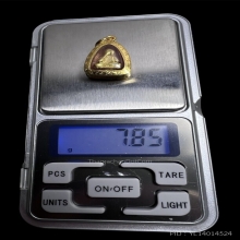 ปิดตาข้าวตอกแตก หลวงปู่เอี่ยม เนื้อทองคำ