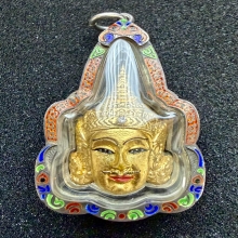 เศียรพระลักษณ์หน้าทอง รุ่นแรก  หลวงปู่กาหลง เขี้ยวแก้ว