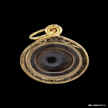 เม็ดประคำผงยาจินดามณี หลวงปู่บุญ วัดกลางบางแก้ว ยุคต้น