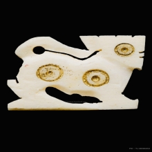 สิงห์สาริกาเนื้องาแกะ หลวงพ่อหอม วัดซากหมาก จ.ระยอง