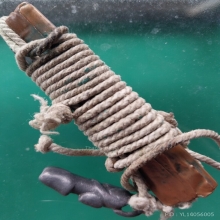 ตะกรุดยาว 3 นิ้ว + ปลัดขิกเนื้อตะกั่วพร้อมเชือกคาดเดิมๆ