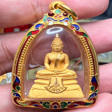 หลวงพ่อโสธร เนื้อทองคำาพิมเล็กรุ่น80ปีกรมตํารวจ