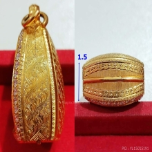 ตลับทอง90 เพชรแท้ หลวงพ่อเงิน วัดบางคลาน หนัก 25.08 กรัม