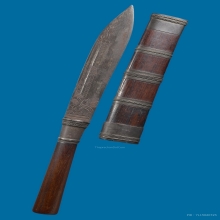 ๙ “เล่มดารา+ด้ามไม้ฝักไม้” มีดหมอหลวงพ่อเดิม วัดหนองโพ ๙