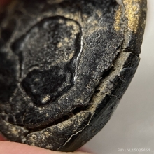 พระปิดตา เนื้อผงคลุกรักจุ่มรักเก่า