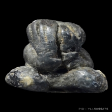 พระปิดตาพ่อท่านแก่น ทุ่งหล่อ เนื้อแร่เงินยวงอุเดียวสภาพเดิมๆ