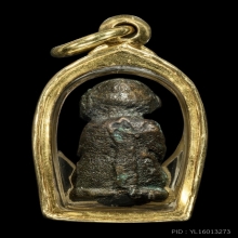 รูปหล่อโบราณ หลวงพ่อวัฒน์ วัดชมพูพนัส ปี2485 พิมพ์หน้าใหญ่