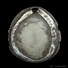 >>>..,เบี้ยแก้ หลวงพ่อคำ วัดโพธิ์ปล้ำ หุ้มเงิน ไซด์เล็ก