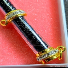 ตะกรุดหลวงพ่อทองสุข ขนาด 3 นิ้ว เนื้อทองแดง ยุคกลาง