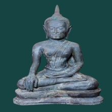 พระพุทธรูปสมัยอู่ทองหน้าแก่