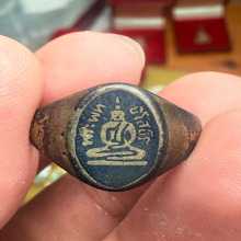 หลวงพ่อโสธร แหวนเนื้อเงินลงถมปี2497