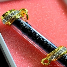 ตะกรุดหลวงพ่อทองสุข ขนาด 3 นิ้ว เนื้อทองแดง ยุคกลาง