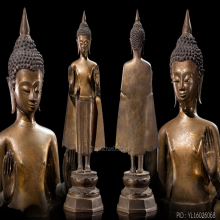 พระบูชาสมัยอยุธยาปางห้ามสมุทร