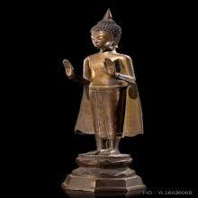 พระบูชาสมัยอยุธยาปางห้ามสมุทร