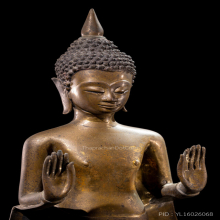 พระบูชาสมัยอยุธยาปางห้ามสมุทร