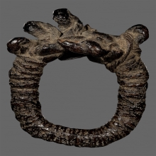 แหวนพิรอด ๙ ยอด หลวงพ่อหรุ่น วัดอัมพวัน จ.กทมฯ