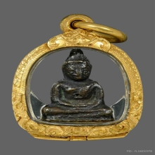 พระชัยวัฒน์ท่านเจ้ามา พิมพ์แม่ค้า เนื้อโลหะผสม