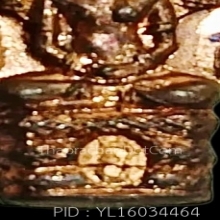 พระนาคปรกใบมะขาม หลวงพ่อเอีย เนื้อทองแดงผิวไฟ ดอกโค๊ต