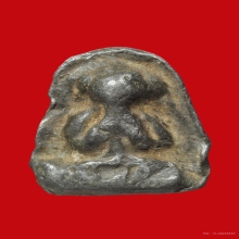 พระปิดตา2หน้า หลวงพ่อผุด วัดวังเวียน เนื้อตะกั่ว จันทบุรี