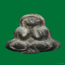 พระปิดตาสองหน้าหลวงพ่อปา วัดโบสถ์ ชัยนาท เนื้อตะกั่ว